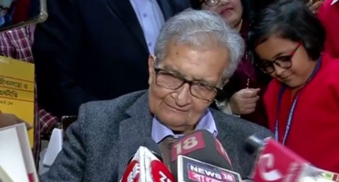 Opposition unity important for protests: Amartya Sen
