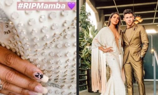 Priyanka Chopra’s special way of paying tribute to Bryant at Grammys
