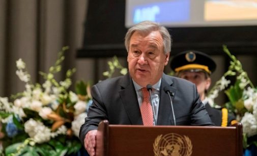 UN chief says mistrust among people worrisome, govts must respect civil space