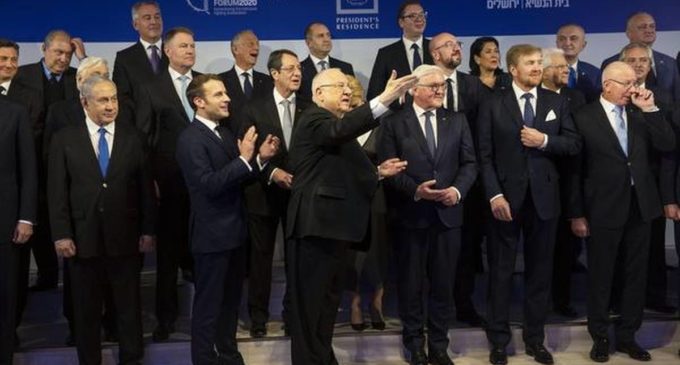 World leaders rally in Jerusalem against Antisemitism