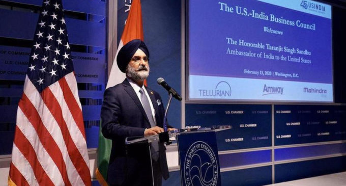 Indo-US relationship ‘most transformational’ in current era: Ambassador Sandhu