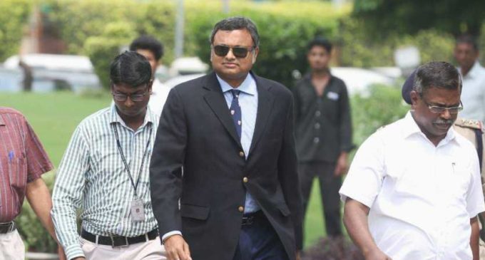 SC allows Karti Chidambaram to travel to UK, France