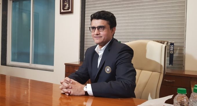 Ganguly heads to UK, 4-nation series talks in pipeline