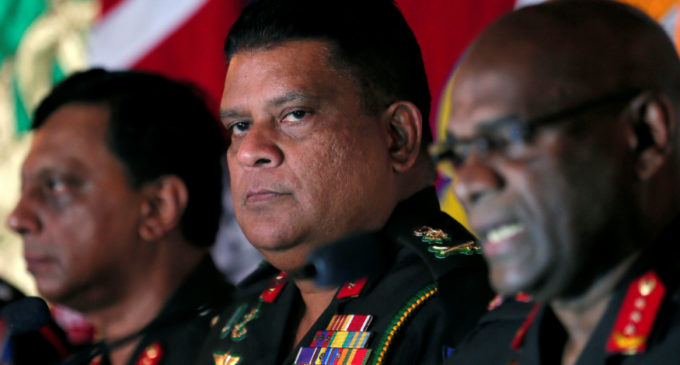 Sri Lanka asks US to review travel ban on its army chief