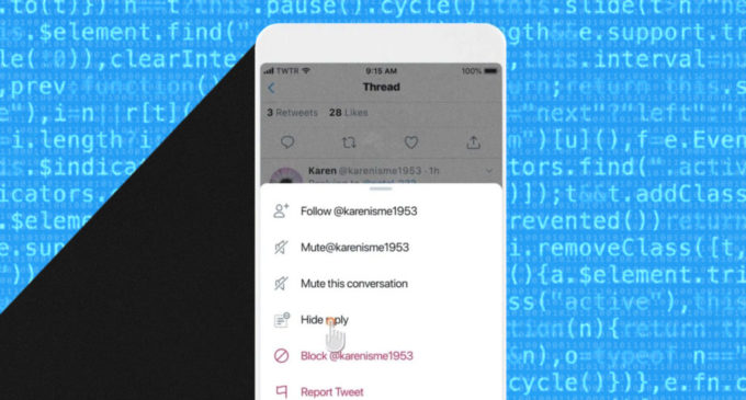 Twitter opens ‘Hide Replies’ feature for developers