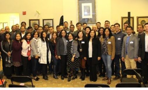 Indian diaspora scientist met at MA