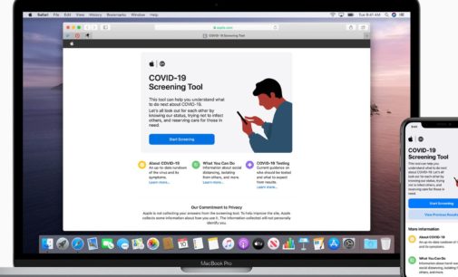 Apple launches COVID-19 website, app with screening tool