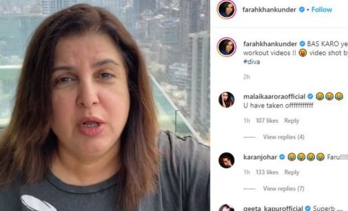 Bas karo workout videos: Farah Khan to other celebs