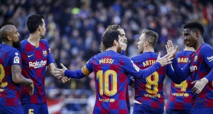 COVID-19: Barcelona cut wages of players
