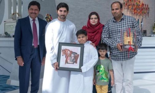 Cancer-stricken Indian boy meets Dubai Crown Prince