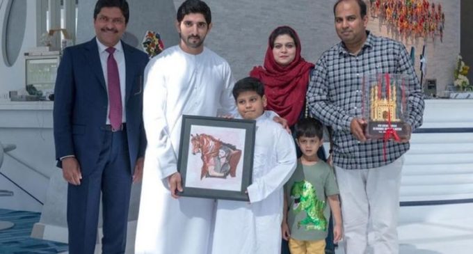 Cancer-stricken Indian boy meets Dubai Crown Prince