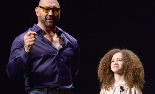 Dave Bautista in awe of child co-actor