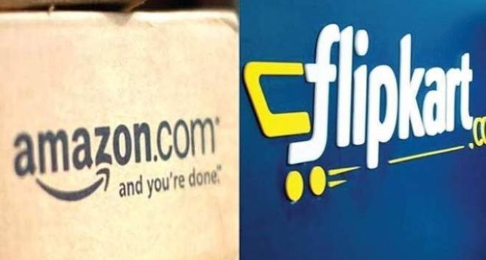 Flipkart resumes operations, Amazon in talks with govt