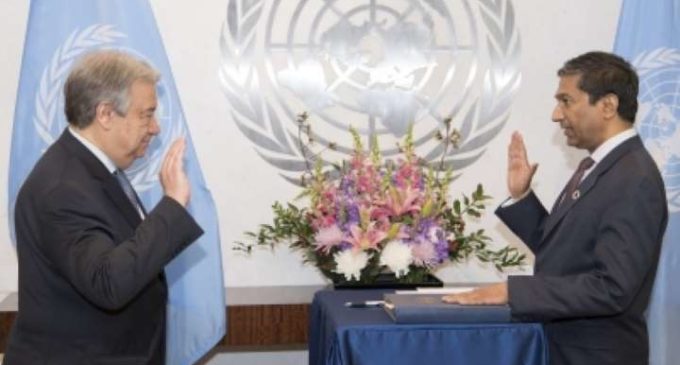Indian UN Assistant Secretary-General quits suddenly