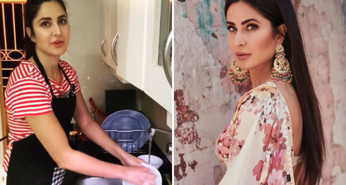 Katrina ‘dishes out’ tips on household chores