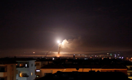 Syrian air defences intercept Israeli missiles