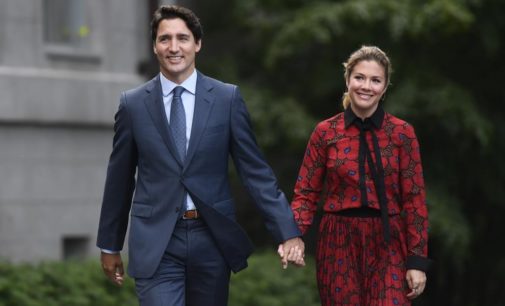 Trudeau’s wife tests positive for COVID-19
