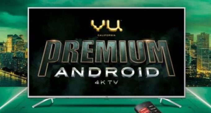 Vu Televisions Leads the 4K Television Industry With the Launch of Vu Premium 4K TV