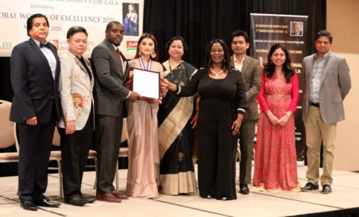 Arushi Nishank of India among top 20 Women of Excellence