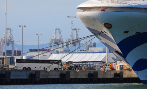 US cruise ship Coral Princess confirms 12 COVID-19 cases