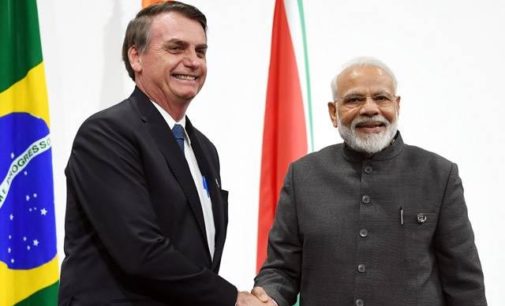 Bolsonaro thanks India for allowing export of raw materials for hydroxychloroquine