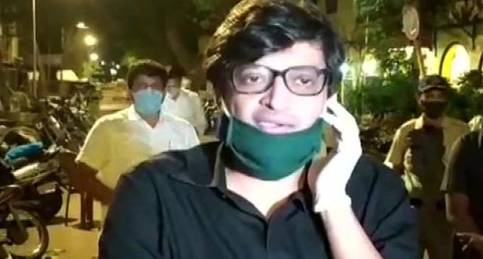 Mumbai Police grill Arnab Goswami for over 12 hrs