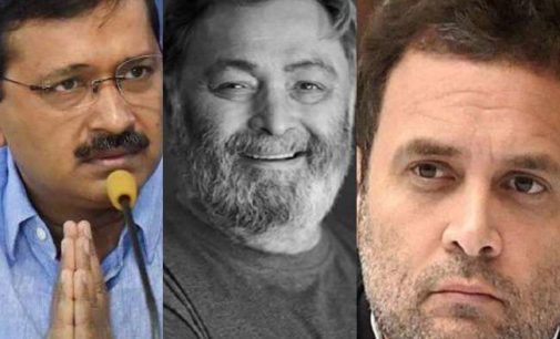 Rahul, Smriti, Javadekar, Kejriwal condole Rishi Kapoor’s death