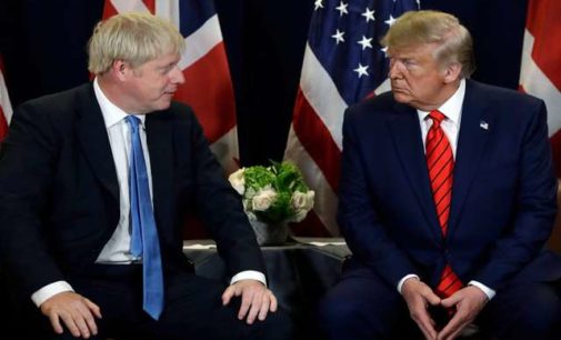Trump offers help to treat ailing UK PM