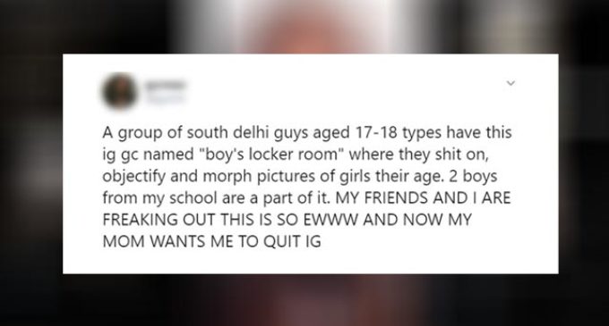 ‘Boys Locker Room’ row: Delhi Police ask Instagram for details of all participants
