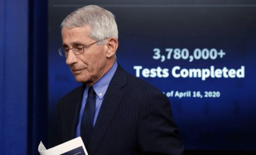 COVID: Fauci warns of ‘really serious’ consequences if US states rush to reopen
