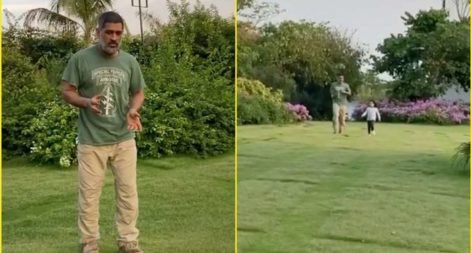 Dhoni resurfaces with grey beard, sparks memes and nostalgia