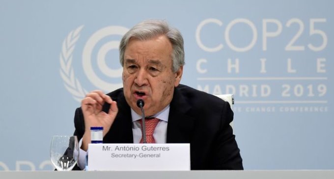 Guterres urges avoiding actions raising tension on India-China border