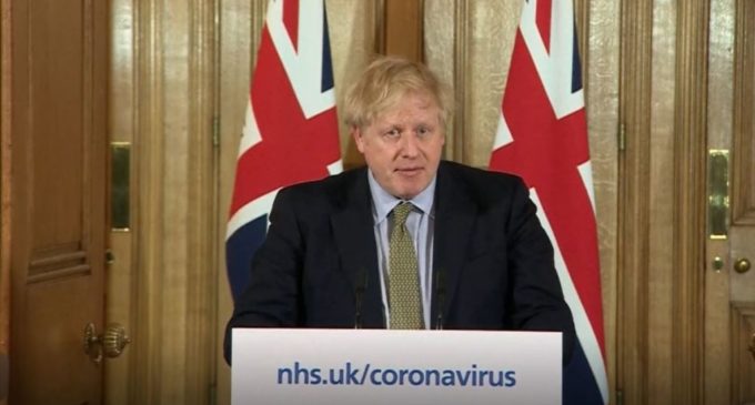 Johnson tells people not to visit parents on Mother’s Day