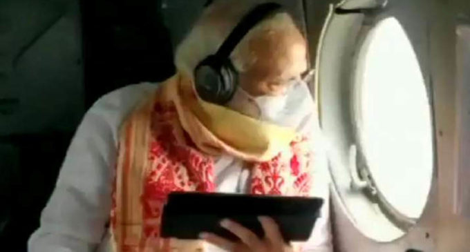 Modi conducts aerial survey of cyclone-hit Bengal, announces Rs 1K cr aid