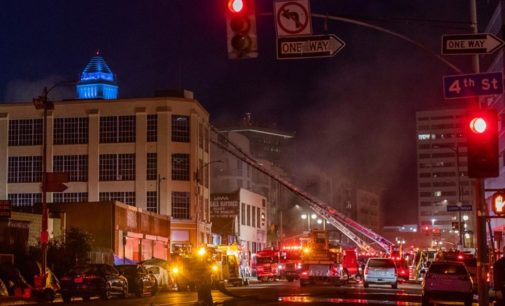 Multiple firefighters injured in Los Angeles explosion