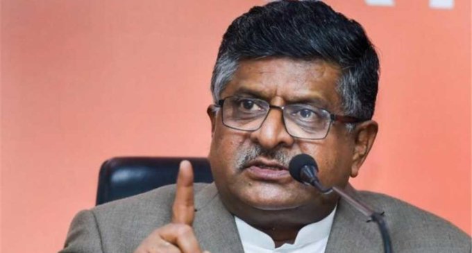 No one can threaten Modi’s India: Ravi Shankar Prasad