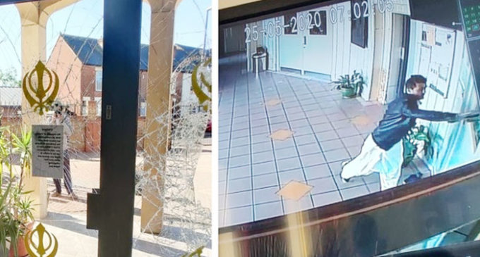 Pakistani man arrested for attacking Sikh shrine in England