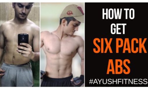 Let’s get those Six Pack Abs out- Ayush Kumra