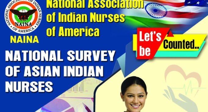 Survey on Asian Indian Nurses by NAINA