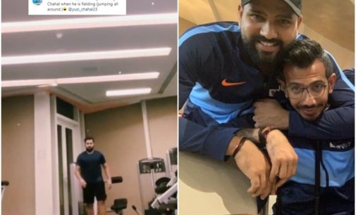 That’s my little boy Chahal when he is fielding: Rohit shares fun post