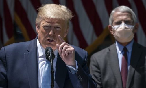 Trump says US reopening, ‘vaccine or no vaccine’