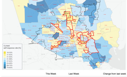 Texas 2020 Census count and redistricting