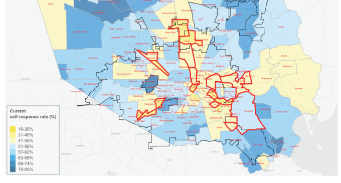 Texas 2020 Census count and redistricting