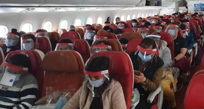 Domestic flight capacity increased to 45%