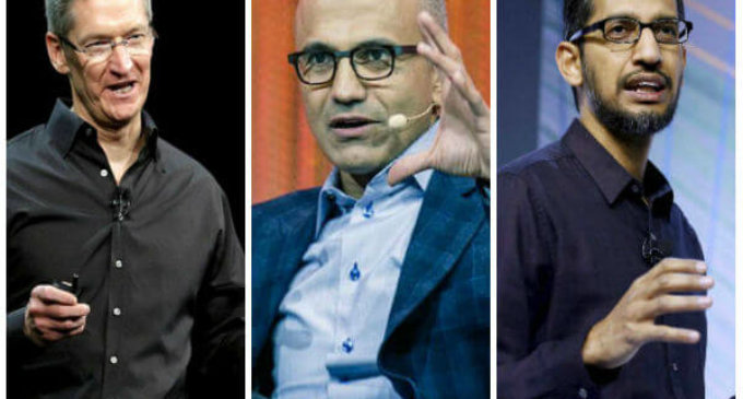 Floyd death: Nadella, Cook, Pichai express solidarity