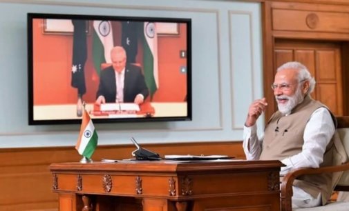 India, Australia sign maritime cooperation in Indo-Pacific region