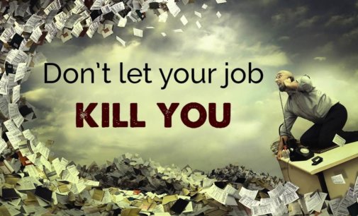 Is your job killing you?