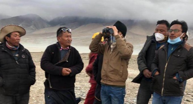 Ladakh MP Namgyal visits people living near LAC, promises safety