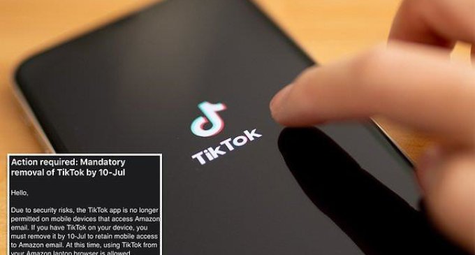 Amazon says delete TikTok email to employees ‘sent in error’Â Â