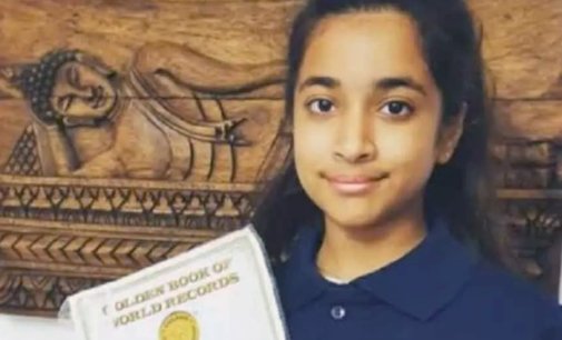 Dubai-based Indian girl breaks yoga world record